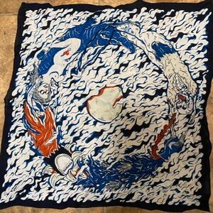 New! Adult multi color biker multi colored 20 inch bandana